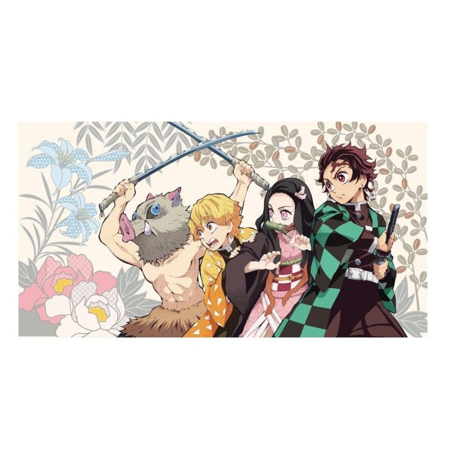 Shop Furyu Handtucher / Tucher | Kimetsu No Yaiba - Handtuch / Motiv Group Attack: Furyu