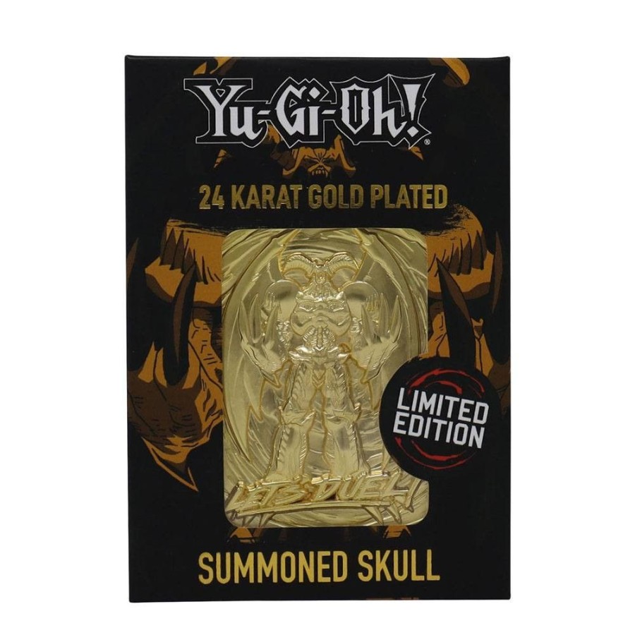 Shop FaNaTik Dekoration | Yu-Gi-Oh! - Summoned Skull Karte / Replika (Vergoldet): Fanatik