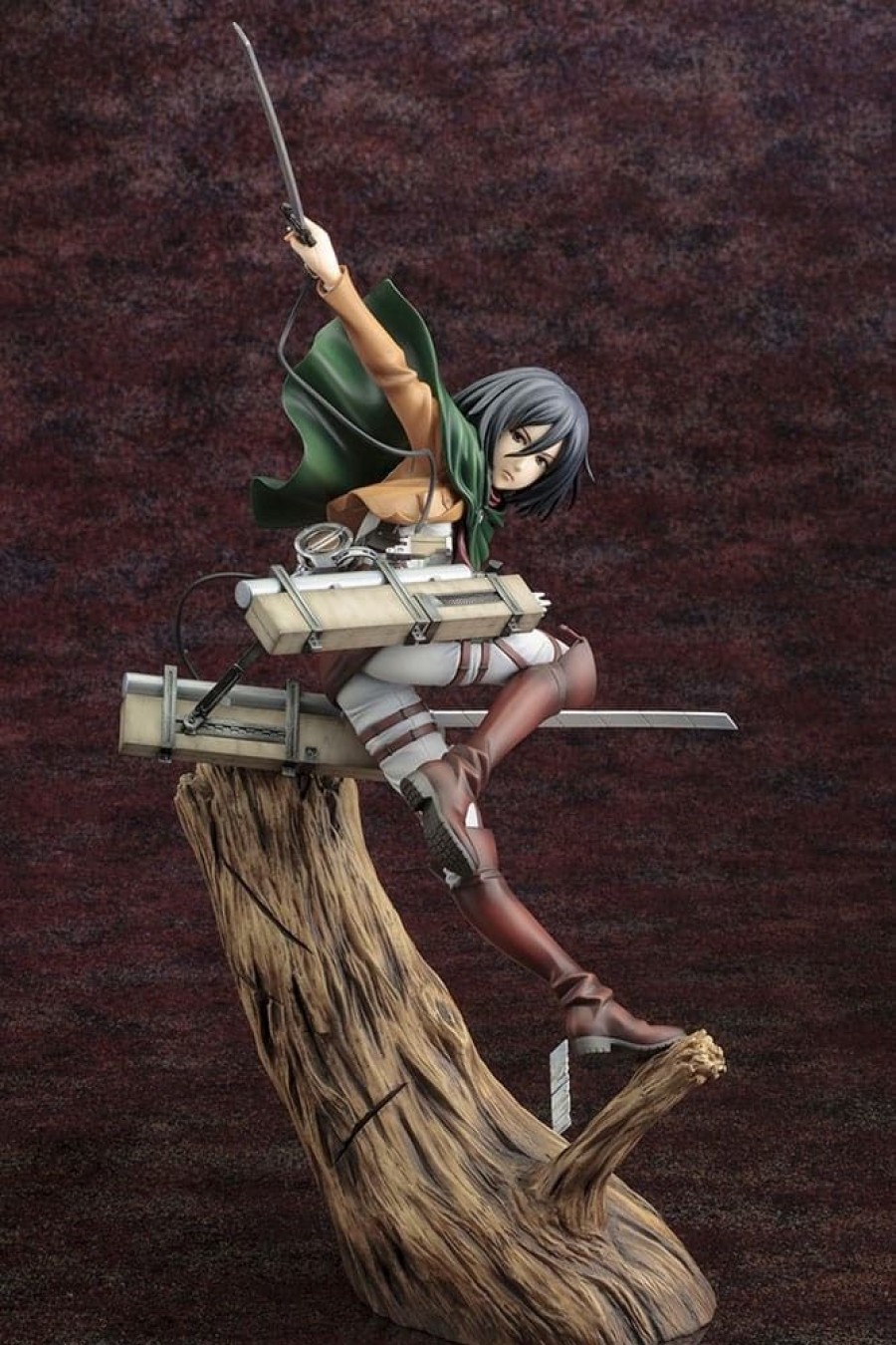 Games & Tv Kotobukiya | Attack On Titan Artfxj - Statue Mikasa Ackerman Renewal Package Ver.: Kotobukiya