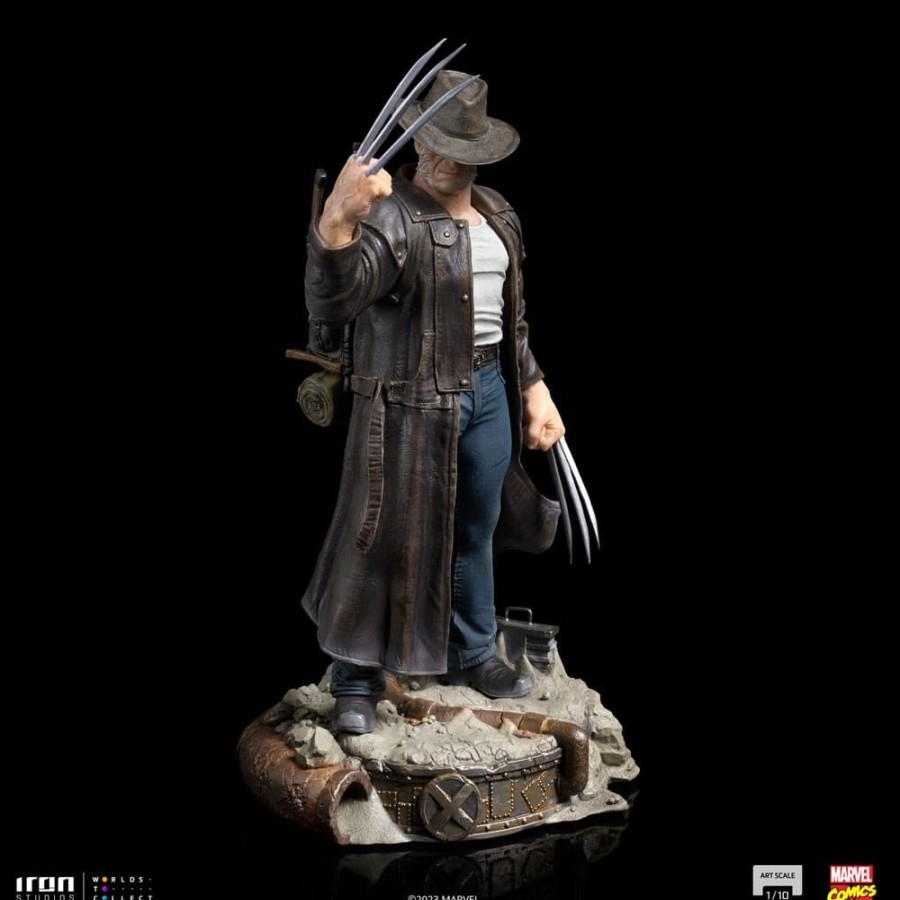 Kino & Comic Iron Studios | Marvel Art Scale - Statue Old Man Logan (Wolverine 50Th Anniversary): Iron Studios