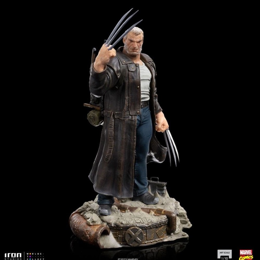 Kino & Comic Iron Studios | Marvel Art Scale - Statue Old Man Logan (Wolverine 50Th Anniversary): Iron Studios