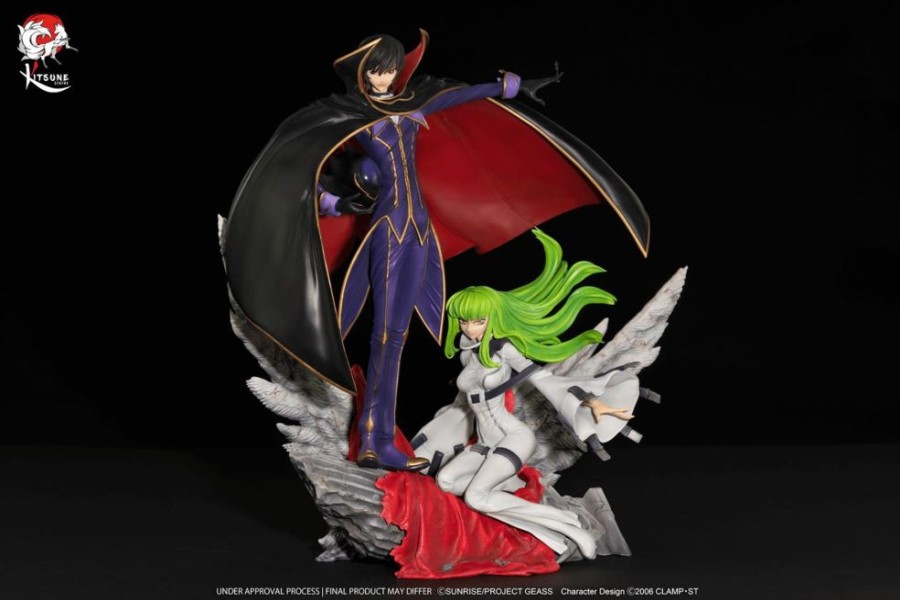 Shop Kitsune Premium Statuen | Code Geass - Zero & C.C. Statue: Kitsune