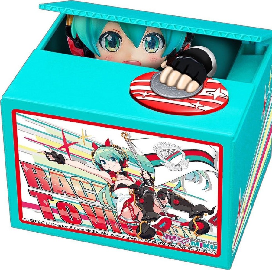 Shop Shine Spardosen | Hatsune Miku Gt Project - Spardose Mit Sound / Racing Miku 2020 006 Version: Shine