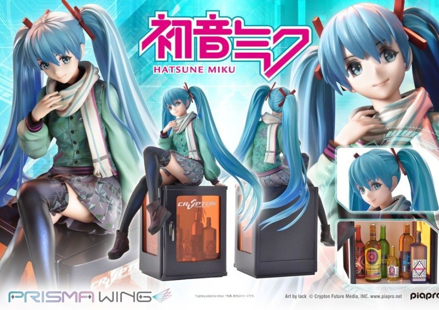 Anime / Manga Prime 1 Studio | Hatsune Miku - Hatsune Miku Statue / Prisma Wing - Art By Lack: Prime 1 Studio