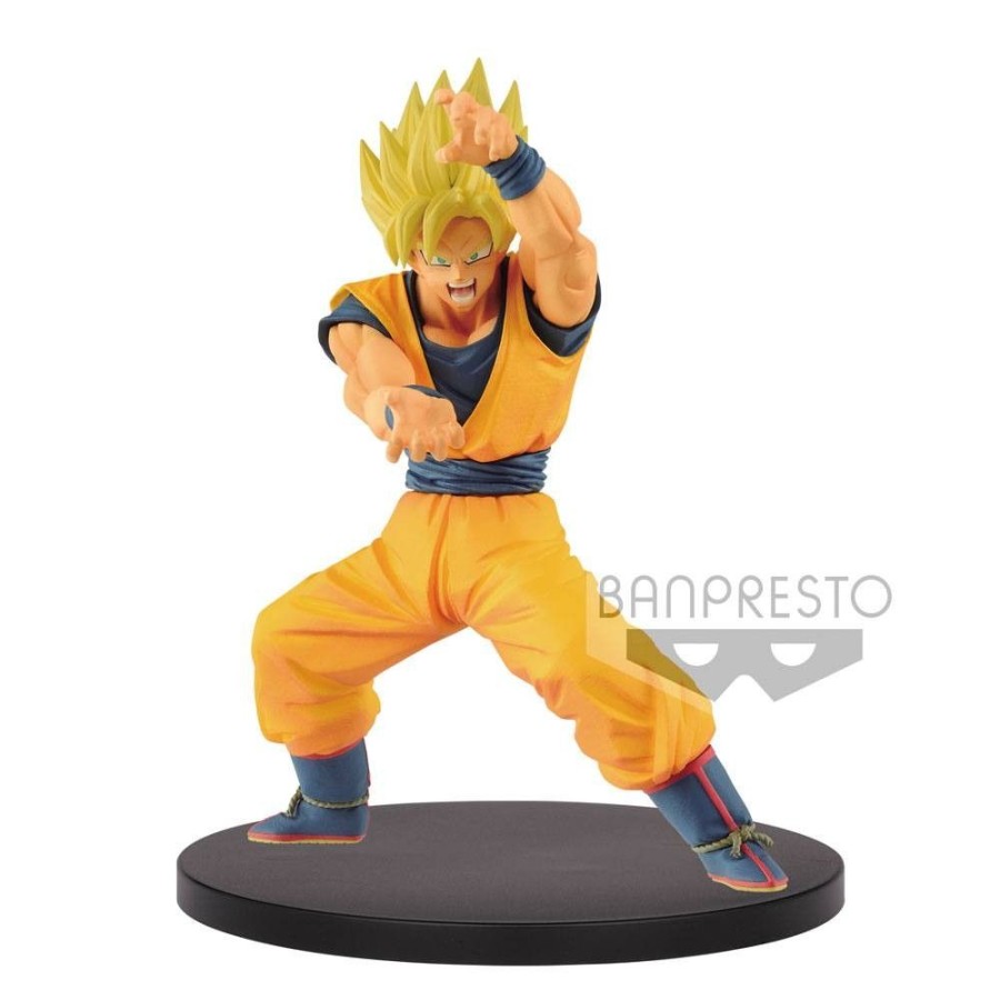 Shop Banpresto Dragonball Figuren | Dragon Ball Super - Super Saiyan Goku Figur / Chosenshiretsuden: Banpresto