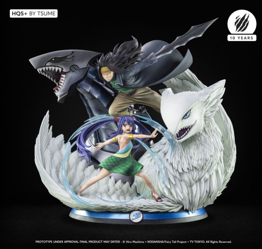 Shop Tsume Premium Statuen | Fairy Tail - Gajeel & Wendy Hqs+: Tsume