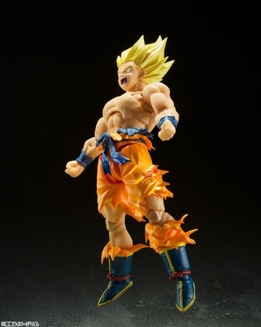 Shop Tamashii Nations Dragonball Figuren | Dragon Ball Z - Super Saiyan Son Goku Actionfigur / S.H. Figuarts - Legendary Super Saiyan: Tamashii