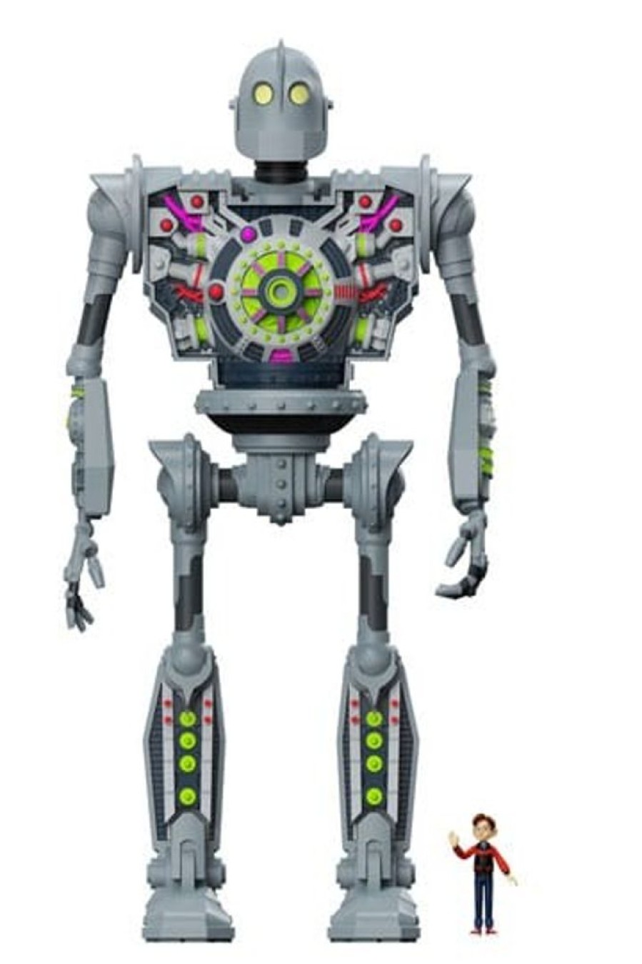 Shop Default Action Figuren | Der Gigant Aus Dem All - Iron Giant Actionfigur / Super Cyborg (Full Color): Super7