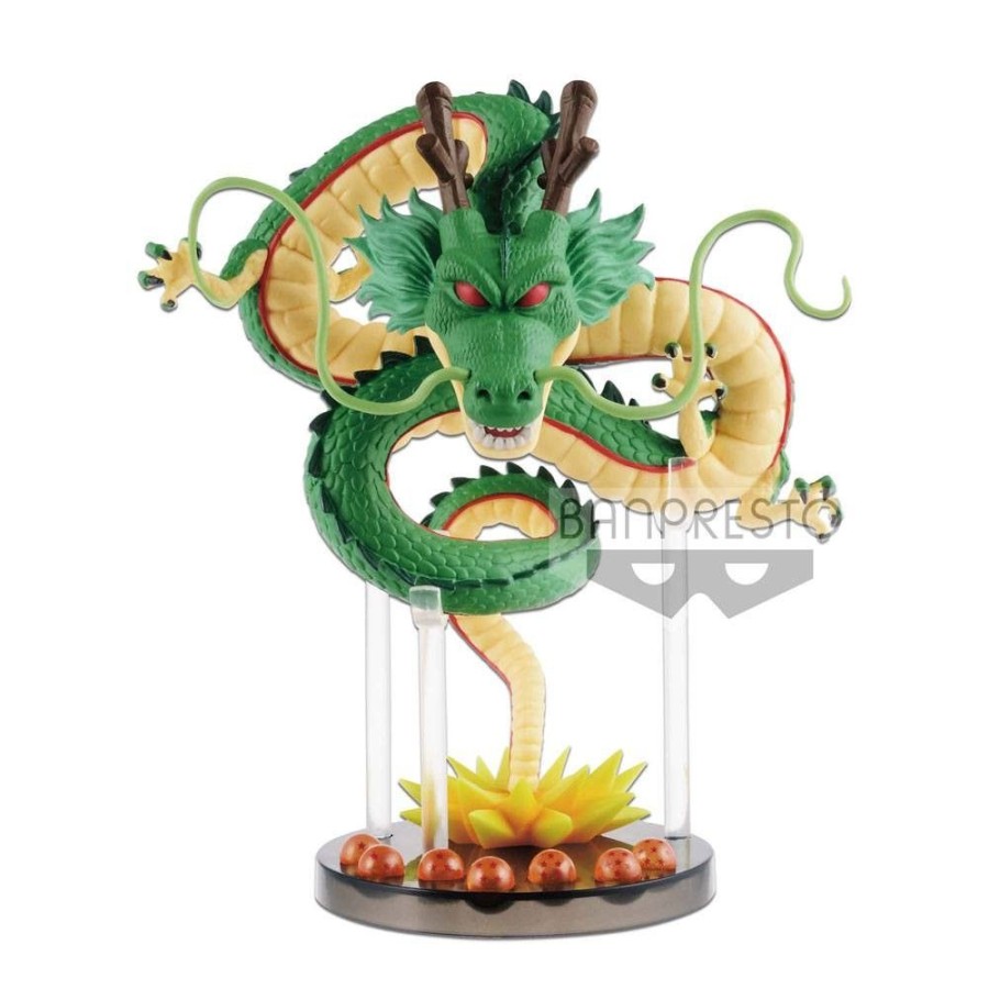 Shop Banpresto Dragonball Figuren | Dragonball Z - Mega Shenlong & Dragonballs Figur / Wcf: Banpresto