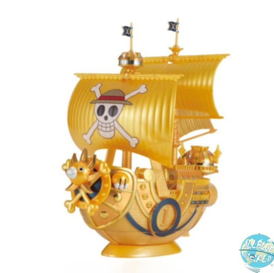 Shop Bandai Modelle / Kits | One Piece Gold - Thousand Sunny Modell-Kit - Commemorative Color / Grand Ship Collection: Bandai