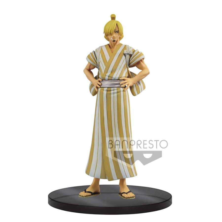 Shop Banpresto Banpresto | One Piece - Sanji Figur / Dxf Grandline Men - Wanokun: Banpresto