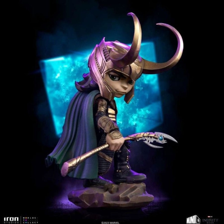 Shop Iron Studios Premium Statuen | Avengers Infinity Saga Mini Co. - Loki Figur: Iron Studios