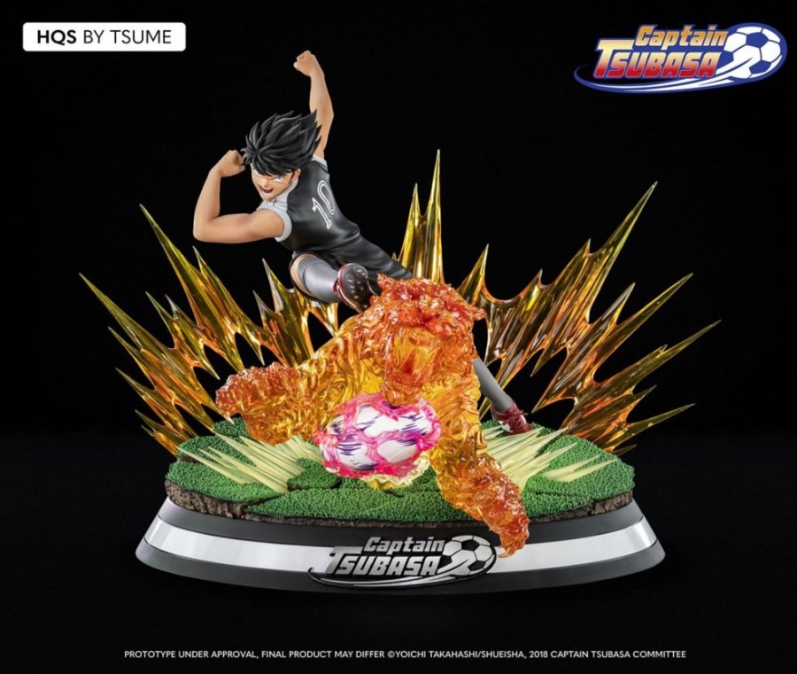 Shop Tsume Premium Statuen | Captain Tsubasa - Kojiro Hyuga Hqs [Rucklaufer]: Tsume