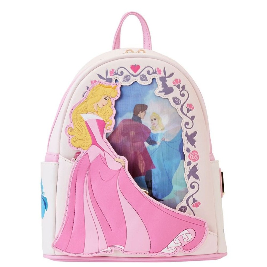 Kino & Comic Loungefly | Disney - Rucksack Sleeping Beauty Lenticular Princess Series: Loungefly