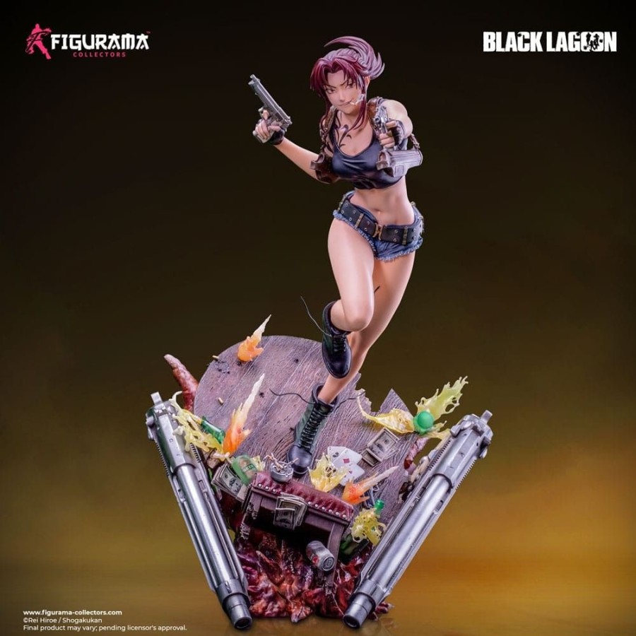 Shop Figurama Collectors Premium Statuen | Black Lagoon Elite - Revy Exclusive Statue: Figurama Collectors