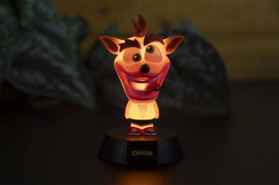 Shop Paladone Products Dekoration | Crash Bandicoot - 3D Icon Lampe / Crash Bandicoot: Paladone