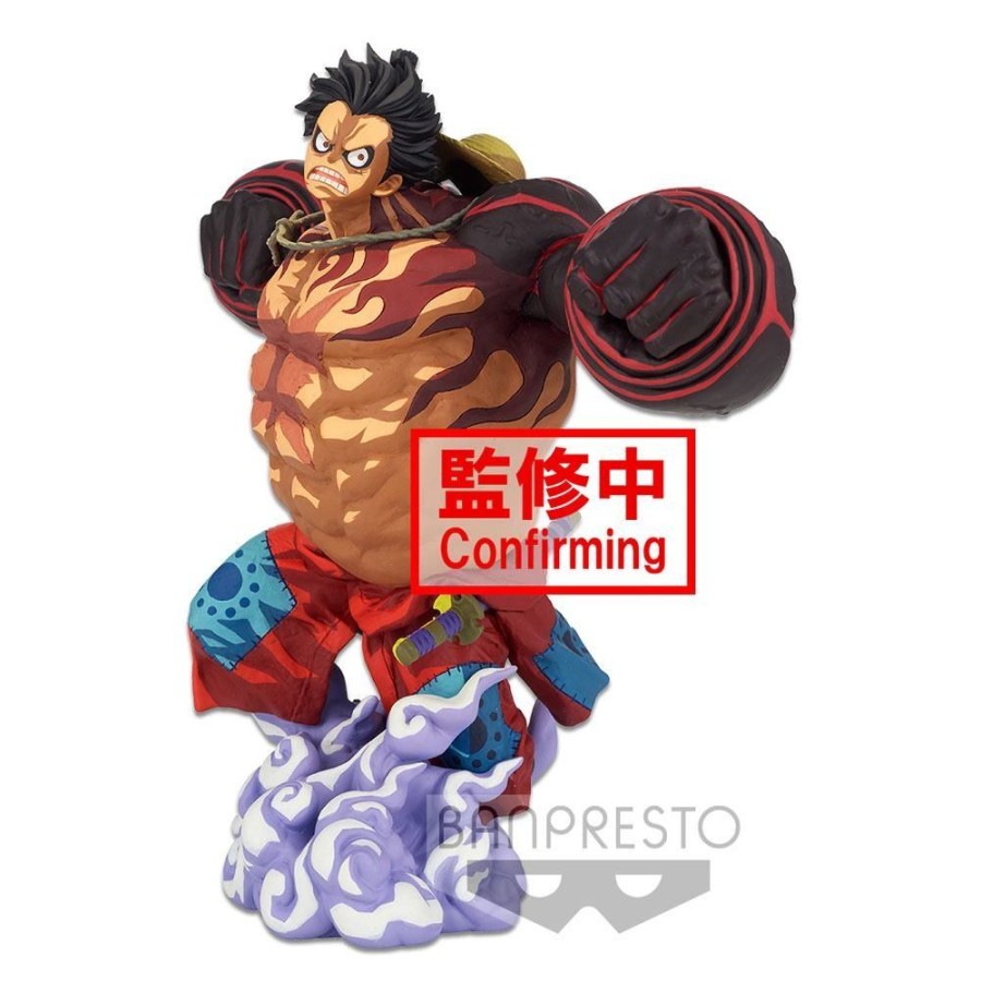 Shop Banpresto Banpresto | One Piece - Ruffy Gear4 Statue / Bwfc 3 Super Master Stars Piece - Two Dimensions: Banpresto