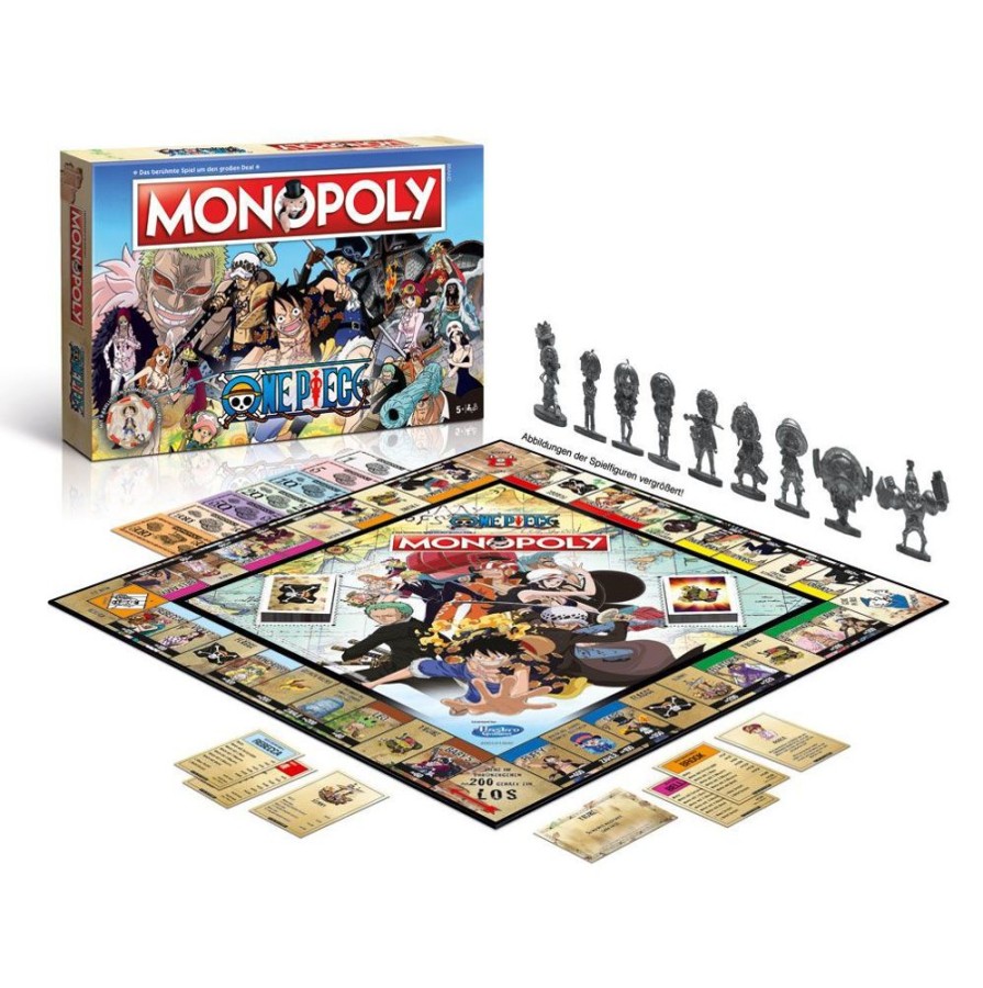 Shop Winning Moves Brettspiele | One Piece - Monopoly - Deutsche Version: Winning Moves