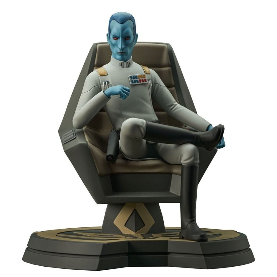 Shop Gentle Giant Premium Statuen | Star Wars: Rebels - Thrawn Statue / On Throne: Gentle Giant