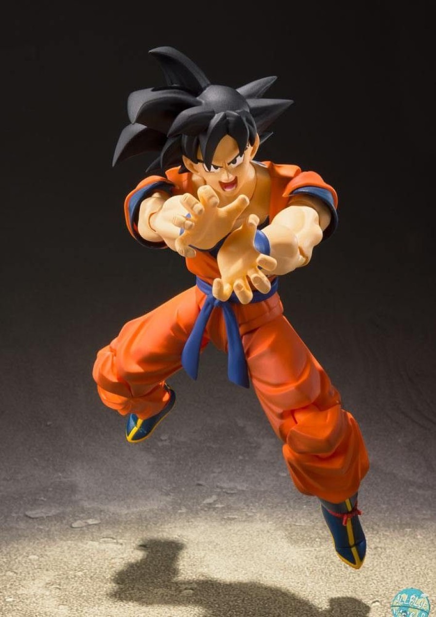 Shop Tamashii Nations Dragonball Figuren | Dragonball Z - Son Goku Actionfigur - S.H.Figuarts: Bandai