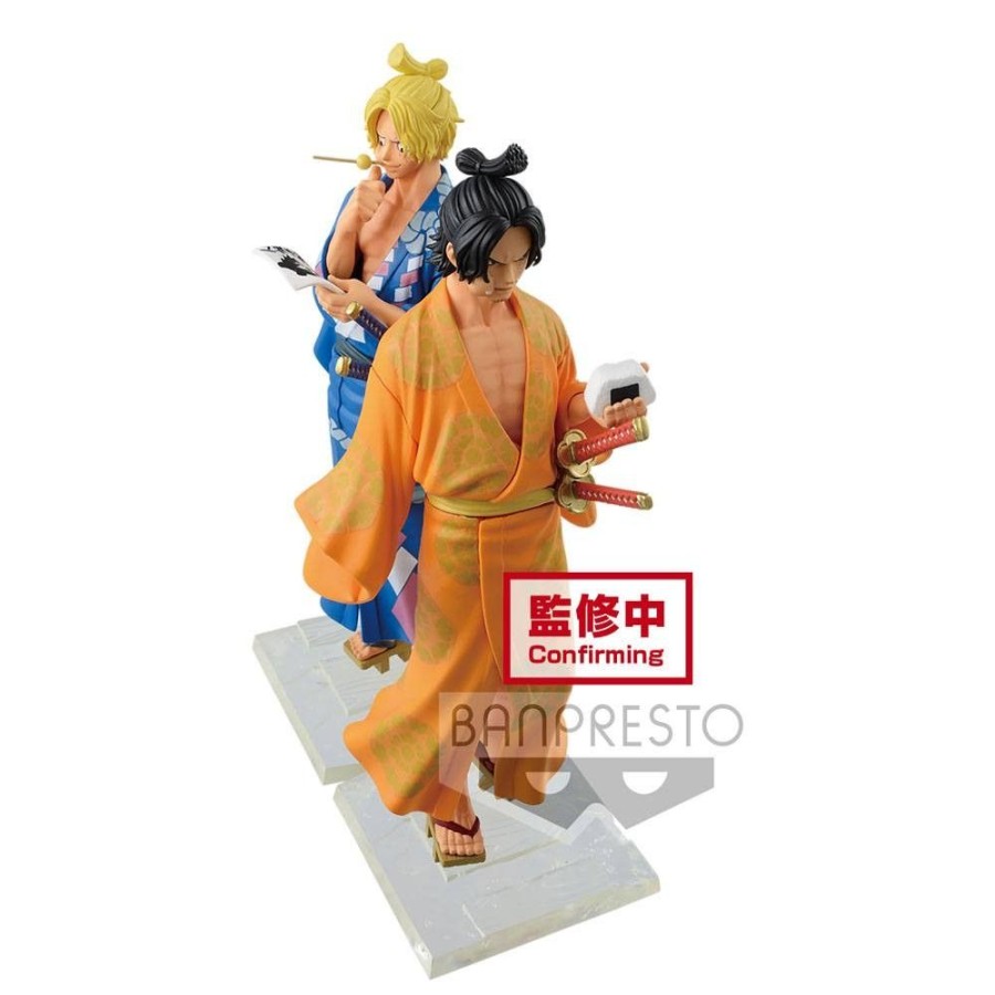 Shop Banpresto One Piece Figuren | One Piece - Ace Figur / Magazine - A Piece Of Dream: Banpresto