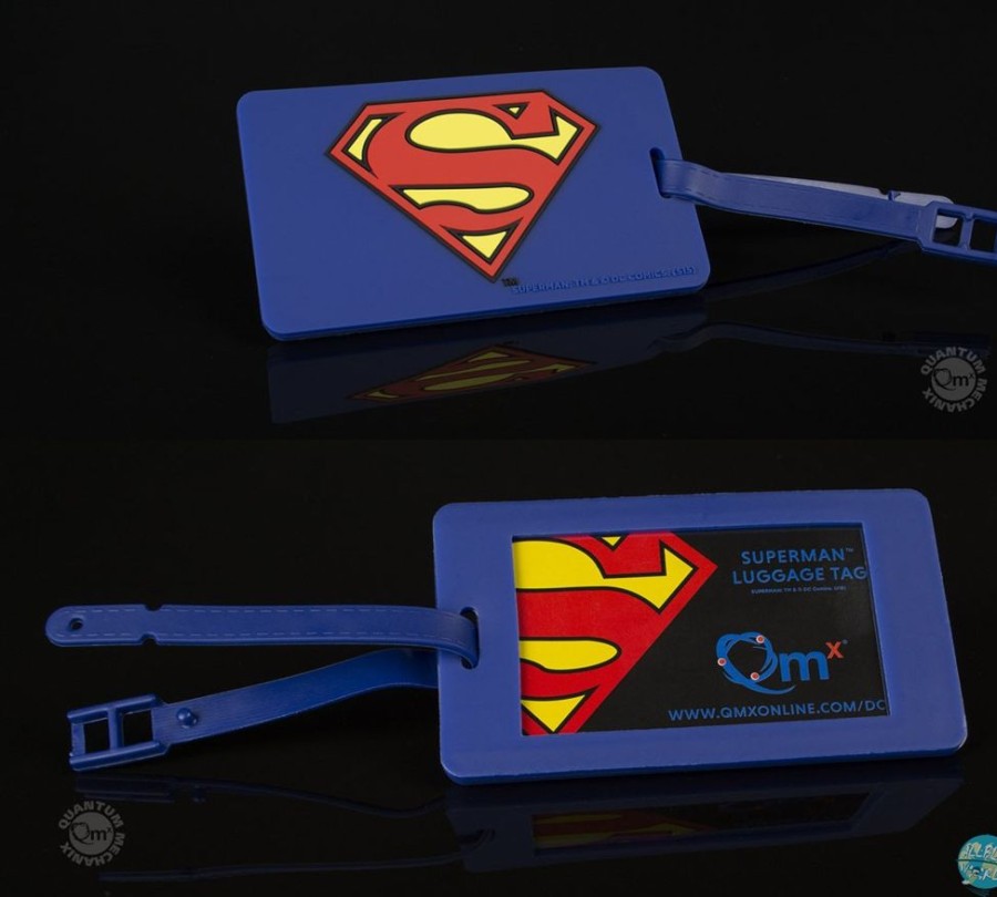 Shop Quantum Mechanix Schlusselanhanger | Dc Comics - Superman Kofferanhanger - Q-Tag: Quantum Mechanix