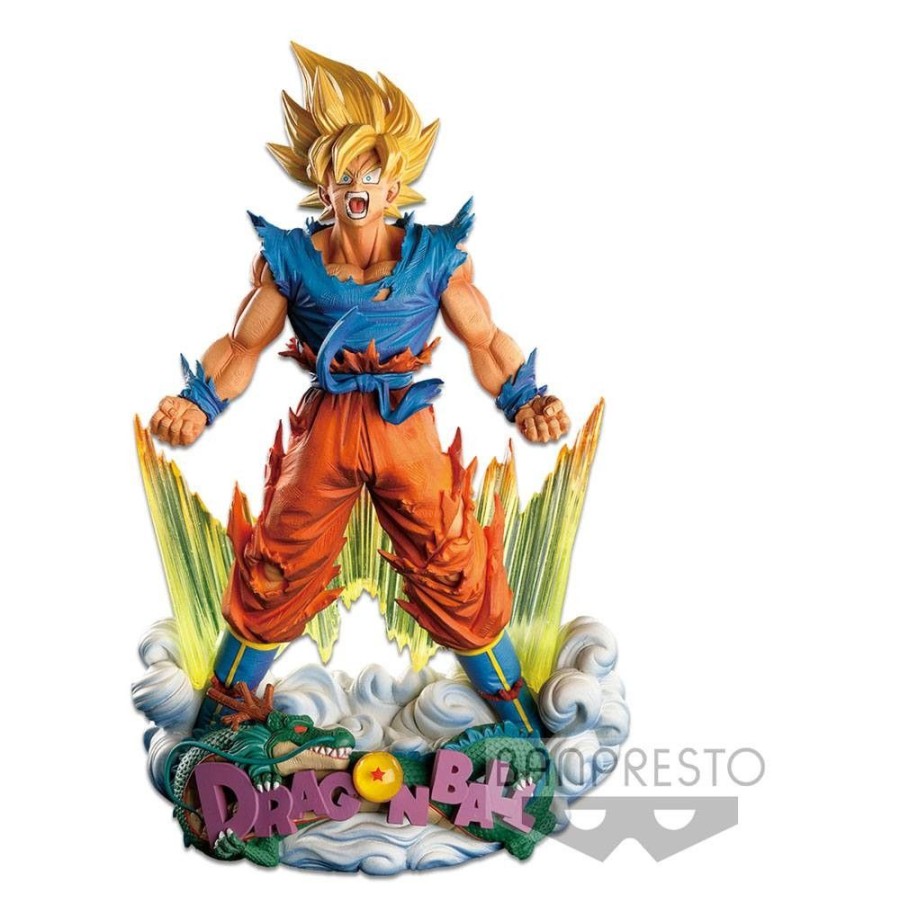 Shop Banpresto Banpresto | Dragonball - Ssj Son Goku Figur / Master Stars Piece - The Brush: Banpresto