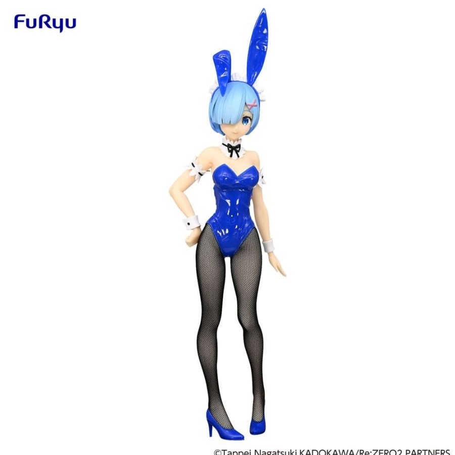 Shop Furyu Hentai / Bikini / Dessous Figuren | Re:Zero - Rem Statue / Bicute Bunnies - Blue Color Ver.: Furyu