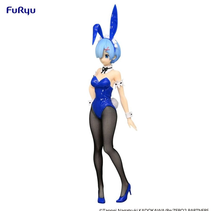 Shop Furyu Hentai / Bikini / Dessous Figuren | Re:Zero - Rem Statue / Bicute Bunnies - Blue Color Ver.: Furyu