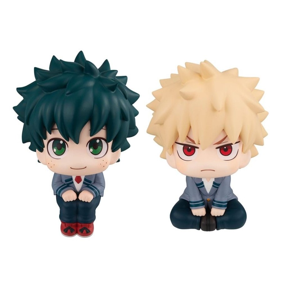 Shop MegaHouse Megahouse | My Hero Academia Look Up - Izuku Midoriya & Katsuki Bakugo Statue: Megahouse