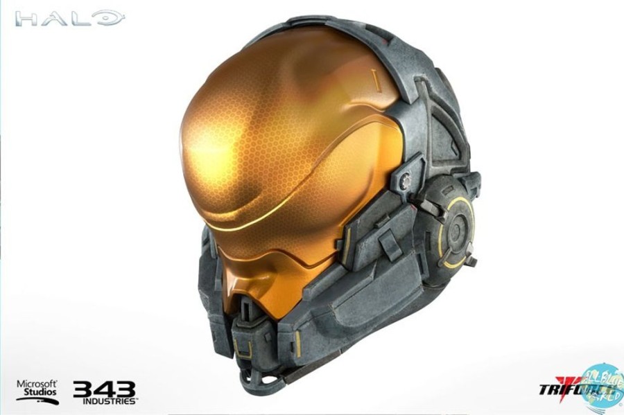 Shop Triforce Replika | Halo 5 Spartan Kelly-087 Helm Replika: Triforce