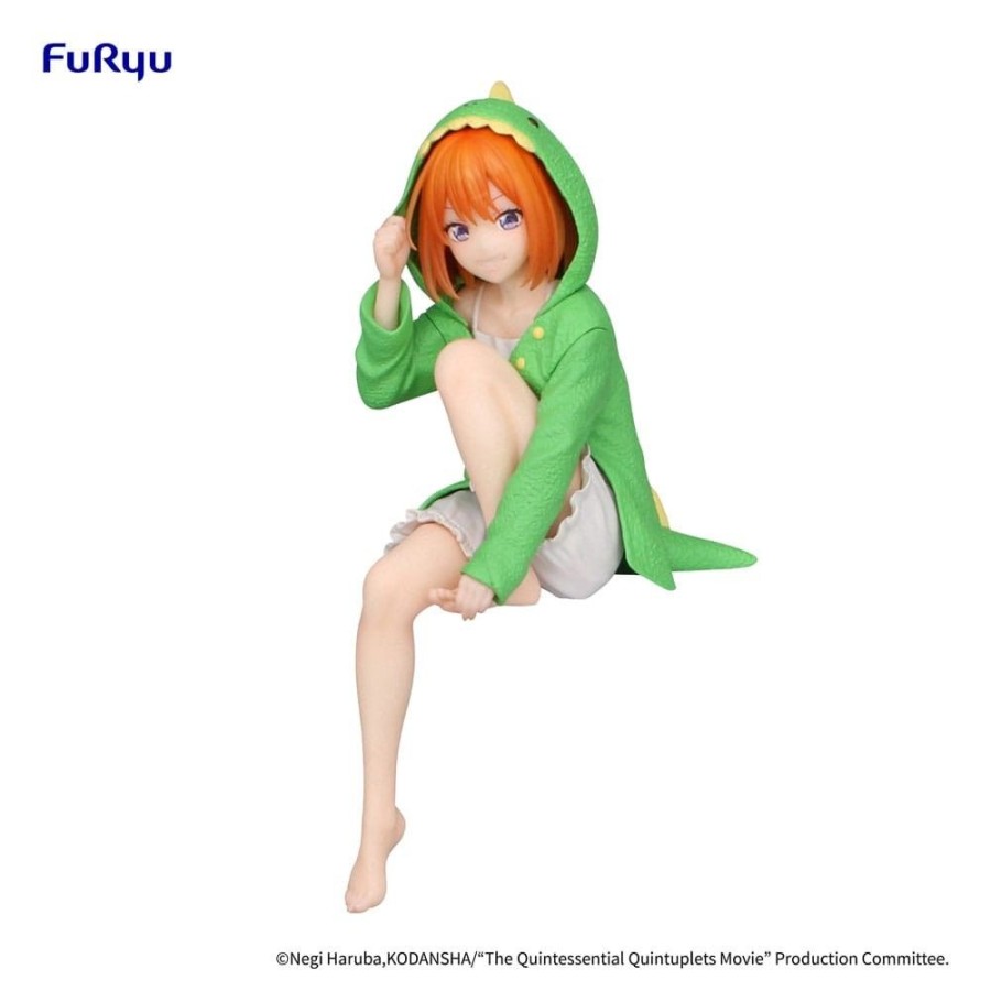 Shop Furyu Anime Prize Figuren | The Quintessential Quintuplets - Nakano Yotsuba Statue / Noodle Stopper - Loungewear Ver.: Furyu