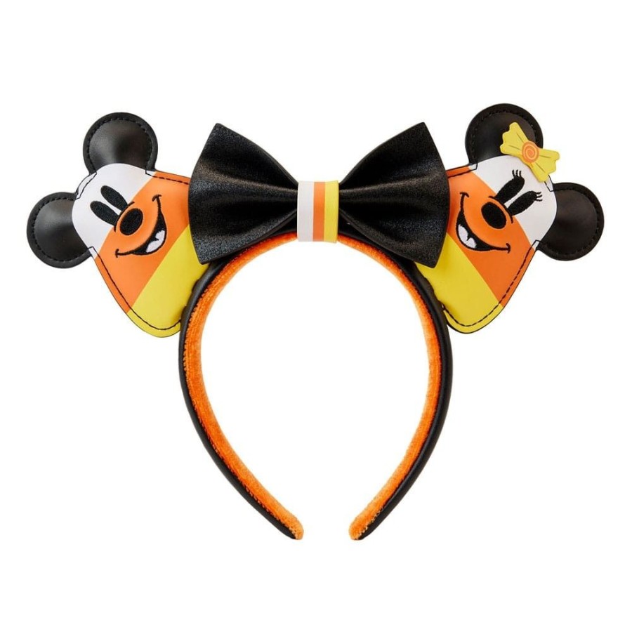 Kino & Comic Loungefly | Disney - Haarreif Candy Corn Mickey & Minnie Ears: Loungefly