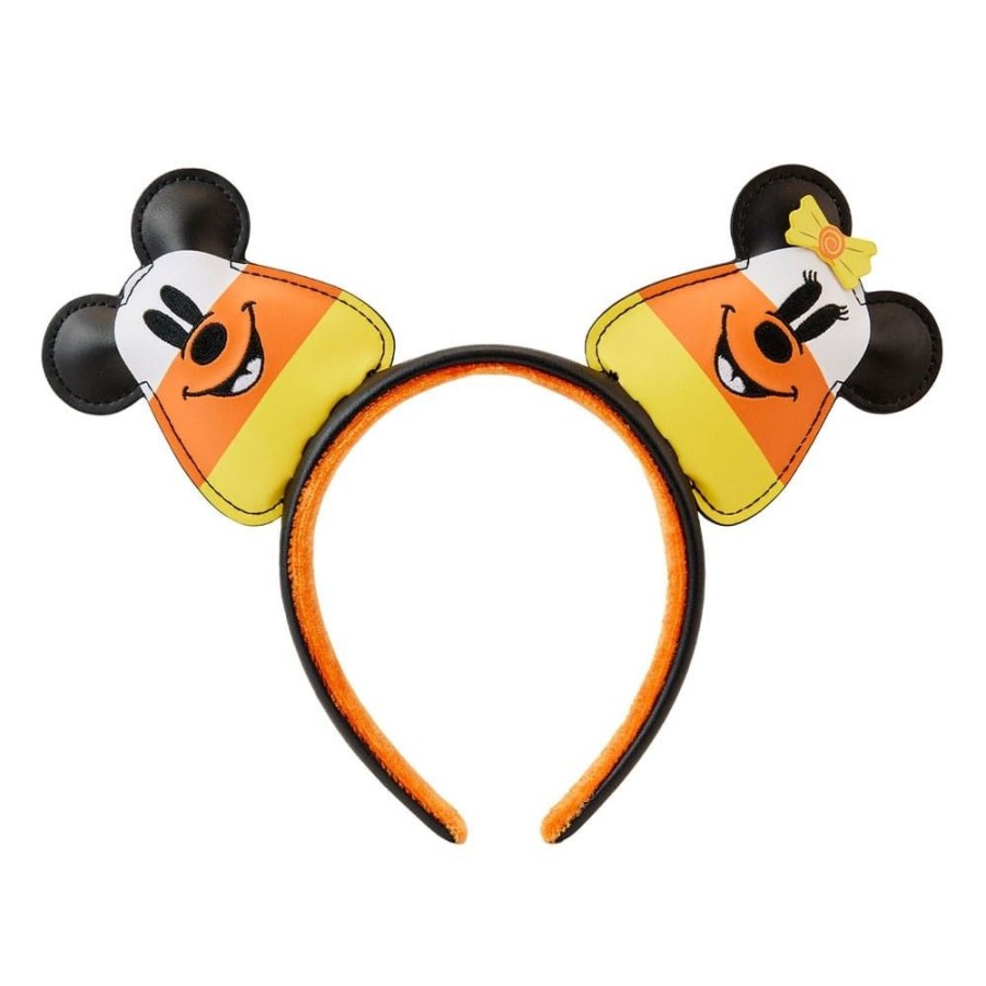 Kino & Comic Loungefly | Disney - Haarreif Candy Corn Mickey & Minnie Ears: Loungefly