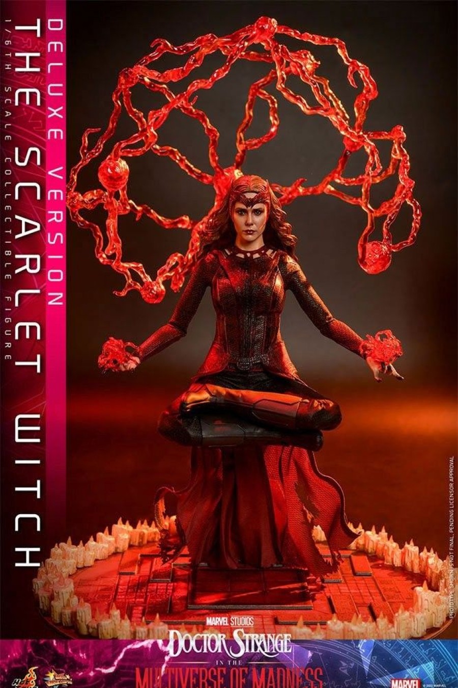 Kino & Comic Hot Toys | Marvels: Doctor Strange In The Multiverse Of Madness - The Scarlet Witch Actionfigur / Deluxe Versio