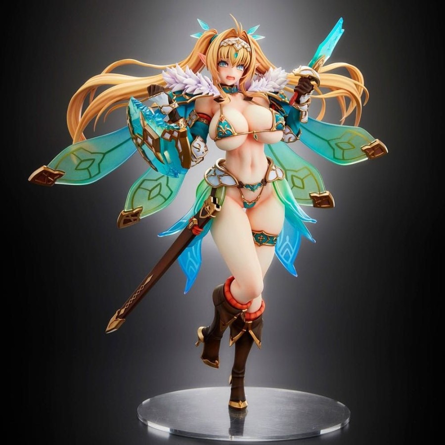 Games & Tv Vertex | Original Character - 12Th Villager Lulunya Statue / Elf Village Series: Vertex